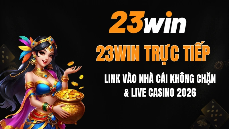 23win Trực Tiếp - Link Vào Nhà Cái 23win Không Chặn Mới Nhất 2026