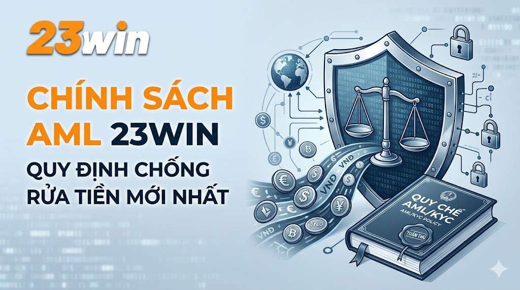 Chính Sách AML 23WIN – Quy định về rút tiền và đối soát tài chính